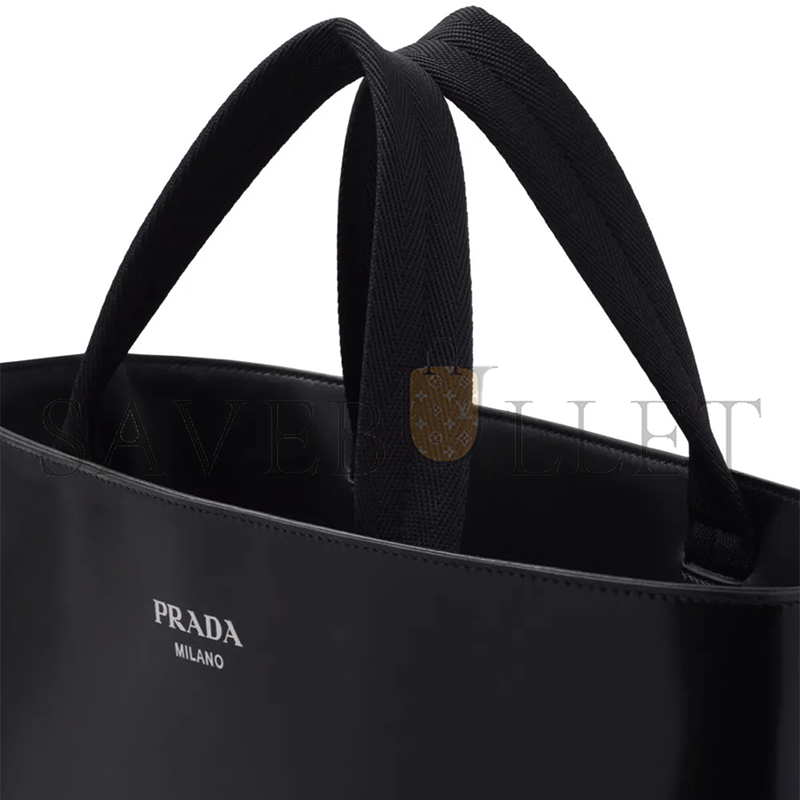 PRADA LOGO PRINT TOTE BAG 2VG113 (38*36*6cm) 